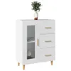 vidaXL Sideboard Weiß 69,5x34x90 cm Holzwerkstoff -  Produktbild-Vorschau 5