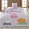 Zestaw pościeli Świnka Peppa poszwa na kołdrę 140x200cm i Podgląd zdjęcia produktu 2