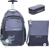 Schultrolley Trolley  3 Teile Set Elephant Hero Signature Produktbild-Vorschau 1