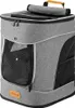 CADOCA® Sac à Dos pour Animaux domestiques Gris 12 KG avec Voir les images du produit 1