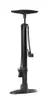 BEE 236008 Fahrradfußpumpe (Schwarz) Luftpumpe Fahrradpumpe Produktbild-Vorschau 1