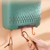 Portautensili da parete verde in plastica 85 cm per posate Anteprima dell’immagine prodotto 9