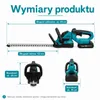 AJIEQAQ Akumulatorowe nożyce do żywopłotu 21 V, silnik Podgląd zdjęcia produktu 7