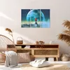 Bild auf Leinwand - Leinwandbild - Mann Planet - 105x70cm - Produktbild-Vorschau 7