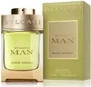 A product shot of Bvlgari Man Wood Neroli Eau de Parfum for Men, showing both the bottle and its packaging. Anteprima dell’immagine prodotto