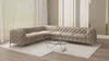 S-STYLE MÖBEL - Chesterfield Ecksofa Nova mit Goldene Produktbild-Vorschau 1