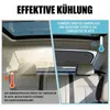 Auto Sonnenschutz für Heckscheibe 100×50 cm, faltbare Produktbild-Vorschau 6