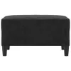 vidaXL Tabouret de pied noir 70x55x41 cm velours Voir les images du produit 3