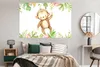 MuchoWow® Poster Affe - Dschungel - Aquarell 180x120 cm - Produktbild-Vorschau 4