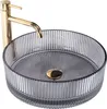 Lavabo Da Appoggio REA INGRID GreyRound Anteprima dell’immagine prodotto 1