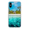 MuchoWow® Handyhülle Schutzhülle Hülle für iPhone X Strand Produktbild-Vorschau 1