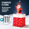 MONZANA Aufblasbarer Weihnachtsmann im Kamin 178 cm Produktbild-Vorschau 6