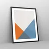 Gerahmtes Poster - Schwarzer Rahmen - Vier die Farben Produktbild-Vorschau 8