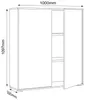 VCM Holz Büroschrank Ordner Aktenschrank Büromöbel Schrank Produktbild-Vorschau 5