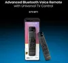 A product shot of a remote control, with one unit in its packaging and another unit displayed separately. Produktbild-Vorschau
