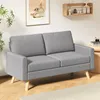 BEALIFE 2-Sitzer Sofa 157x72x85 cm mit Holzfüßen & Produktbild-Vorschau 4