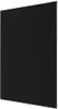 Basic Duschrollo Duschvorhang PEVA Schwarz 130x240 cm Produktbild-Vorschau 3