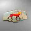Bild auf Leinwand - Leinwandbild - Hirsch Illustration Produktbild-Vorschau 2