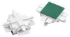 Glassprossen oder Kreuzverbinder PVC weiß, Weichlippen grau Produktbild-Vorschau 1