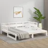 VidaXL 820313, Sofabett, Weiß, Pinienwald, 2035 mm, 960 mm, Produktbild-Vorschau 3