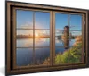 MuchoWow® MuchoWow® Gerahmtes Poster Aussicht - Mühle - Produktbild-Vorschau 1