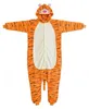Onesie Kigurumi Pyžamo Tygr Převlek Kostým XXL: 185 - 195cm Náhled obrázku produktu 4