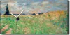 Wandkunst Leinwand Bild Uhr Geräuschlos Kunstdruck 60x30 Produktbild-Vorschau 1