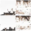 Bilder auf glas - Einteilig - Hirsch Winter Tierwelt Produktbild-Vorschau 8