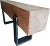 TV Bank aus massivem Eichenholz 21x21cm, Holzbank, Produktbild-Vorschau 7