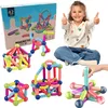 Blocchi di costruzione magnetici educativi ampio set di 42 Anteprima dell’immagine prodotto 8