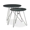 Relaxdays Beistelltisch 2er Set, Wohnzimmertische aus Holz, Produktbild-Vorschau 3