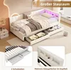 MODFU Schlafsofa Tagesbett 90x200cm mit LED-Umgebungslicht, Produktbild-Vorschau 3