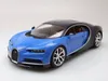 Bburago 1:18 Plus Bugatti Chiron modrá Podgląd zdjęcia produktu 9