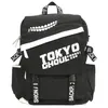 Großer Ken Kaneki Rucksack | Schwarzer Leinenrucksack für Produktbild-Vorschau 2