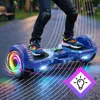 Hoverboard Elektroroller 6.5 Zoll mit Bluetooth Scooter Produktbild-Vorschau 3