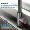 doporro Wasserfall Wasserhahn Küche Hochdruck mit 3 Produktbild-Vorschau 4