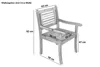 Refurbished Möbelretoure Gartensessel Armlehnstuhl aus Produktbild-Vorschau 9