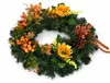 autunnale con girasoli e bacche arancioni, diametro 35 cm Anteprima dell’immagine prodotto 5