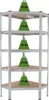 Eckregal 180x75x30 cm  Schwerlastregal Steckregal Produktbild-Vorschau 3