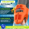tillvex Poolsauger Orange/Anthrazit mit Akku & Produktbild-Vorschau 6