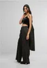Urban Classics Top Damen Ladies Short Velvet Top schwarz XS Produktbild-Vorschau 8