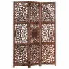 vidaXL 3-tlg. Raumteiler Handgeschnitzt Braun 120×165 cm Produktbild-Vorschau 13