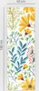 Blumenmuster mit Blättern – Kühlschrank Aufkleber – Produktbild-Vorschau 4
