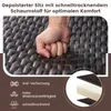 COSTWAY 3-tlg. Gartenmöbel Set mit gepolstertem Sitz, Produktbild-Vorschau 6