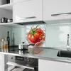 Küchenrückwand Spritzschutz Glas mit Motiv Tomate im Wasser Produktbild-Vorschau 2