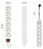 Steckdosenleiste 5 m / 6 Steckdosen / Schalter / weiß / PVC / 1,5 mm2 Produktbild-Vorschau