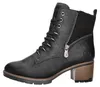 Rieker Damen Schnürstiefeletten Schwarz Synthetik Größe: 39 Produktbild-Vorschau 25