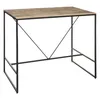 Bar-esstisch "edena" akazie metall l115cm  - Atmosphera Produktbild-Vorschau 1