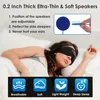 INF Bluetooth 3D Muziek Slaapmasker met Ice Silk koelende Productafbeelding-voorbeeld 5