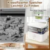 Medizinschränke Medizinbox mit Griff – 3 Etagen Großer Produktbild-Vorschau 6